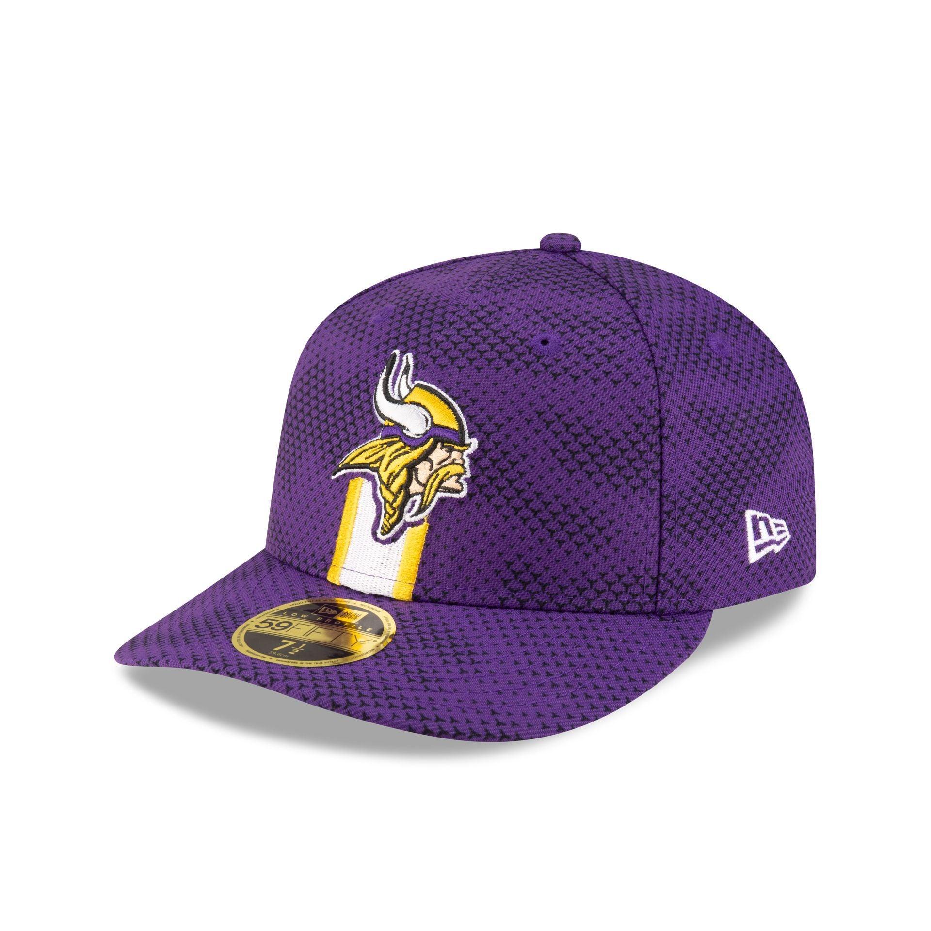 Minnesota Vikings 2024 Sideline Low Profile 59FIFTY Fitted Hat Male Product Image