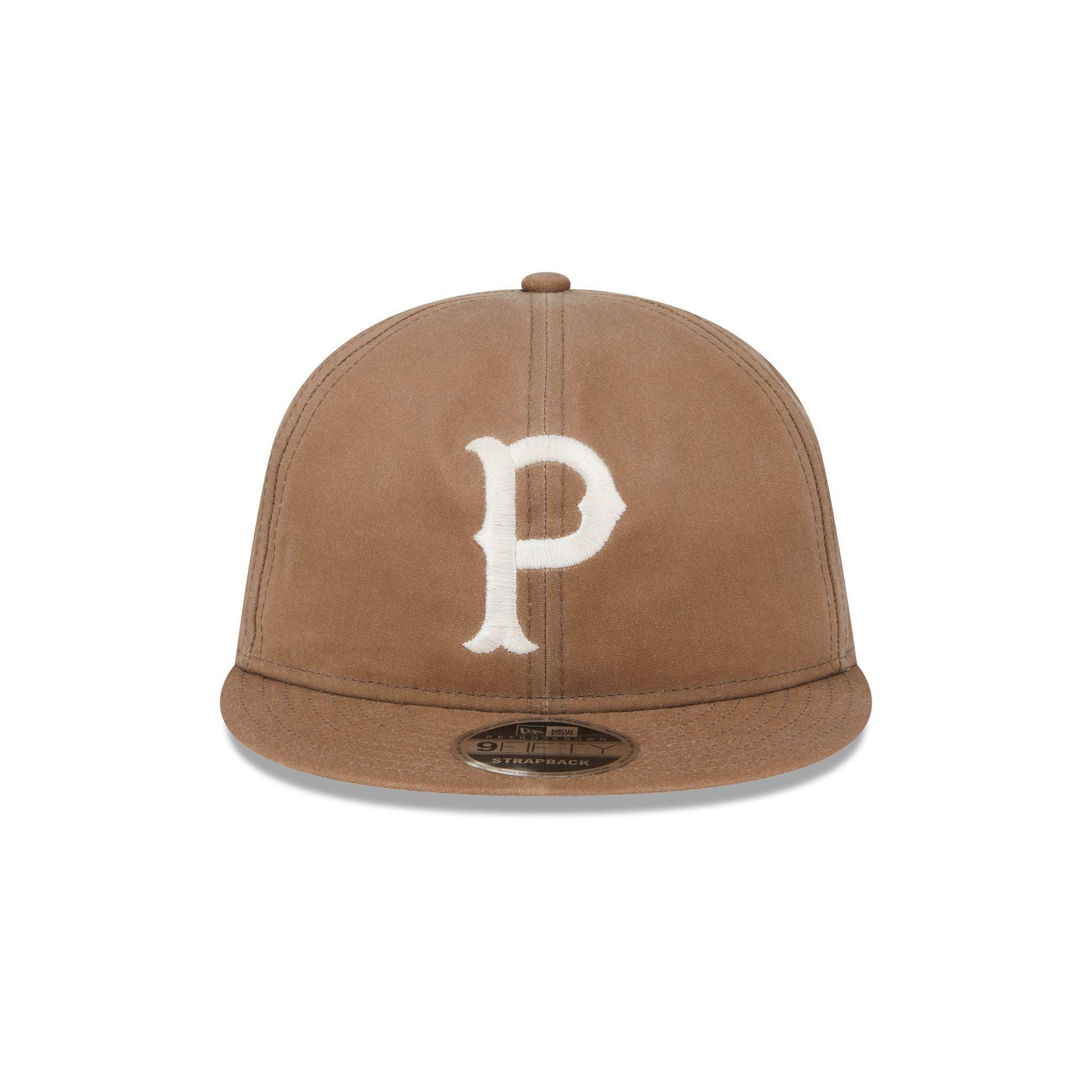 Pittsburgh Pirates Khaki Retro Crown 9FIFTY Adjustable Hat Male Product Image