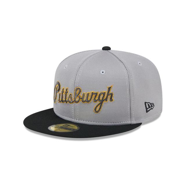 Pittsburgh Pirates Pivot Mesh 59FIFTY Fitted Hat Male Product Image