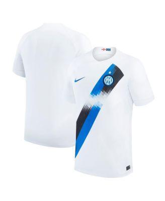 Mens Nike White Inter Milan 2023/24 Away Stadium Replica Jersey - White Product Image