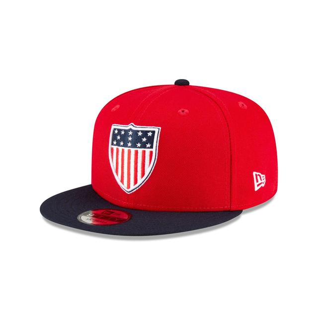 Team USA Red 9FIFTY Snapback Hat Male Product Image