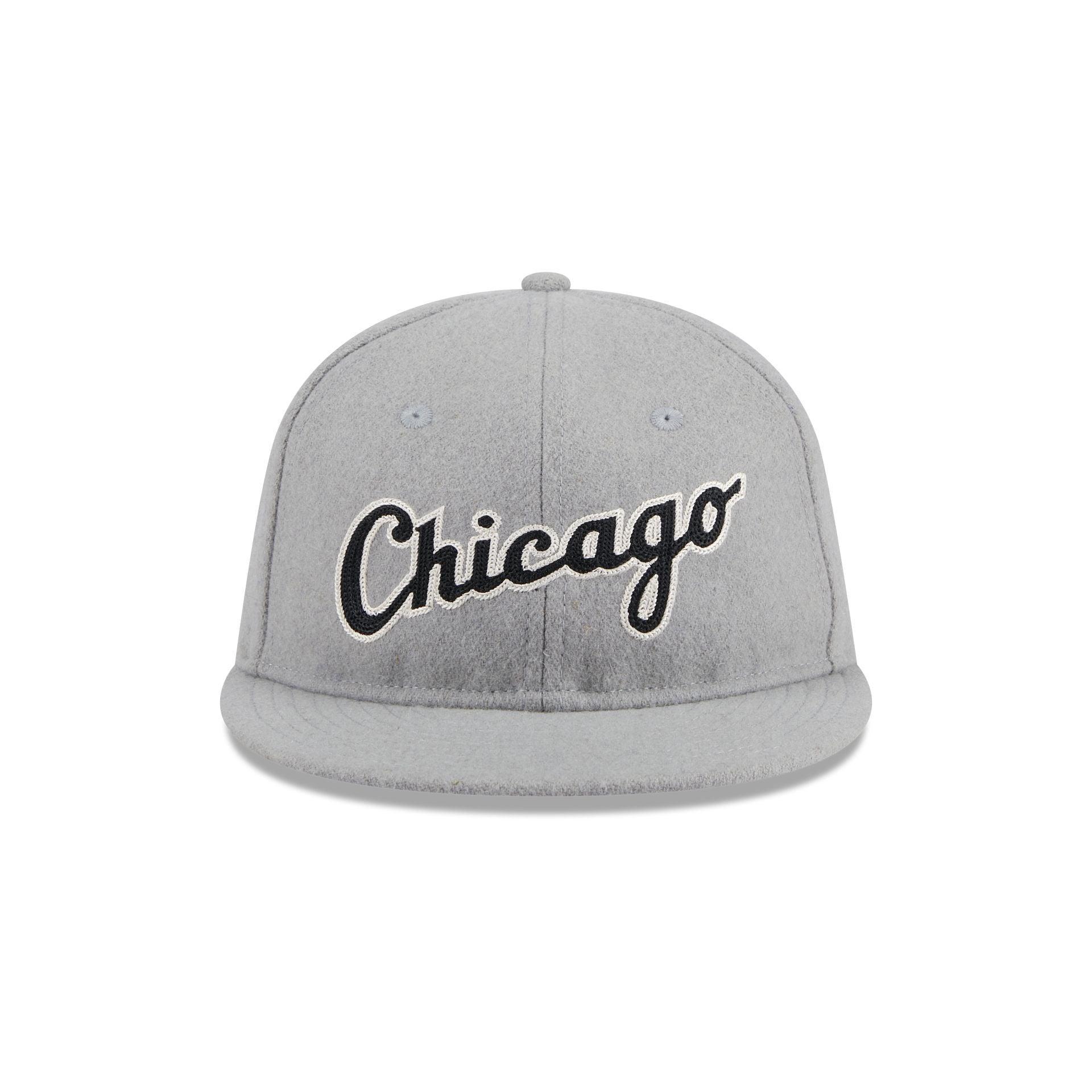 Chicago White Sox Melton Wool Retro Crown 9FIFTY Adjustable Hat Male Product Image