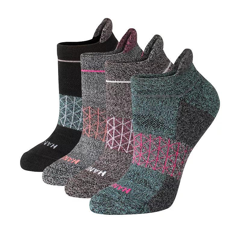 Womens Hanes Ultimate Absolute Active 4 Pair Pack No Show Tab Socks Set HWUAH4 Product Image