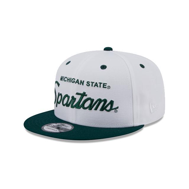 Michigan State Spartans College Vault Script 9FIFTY Snapback Hat Male Product Image