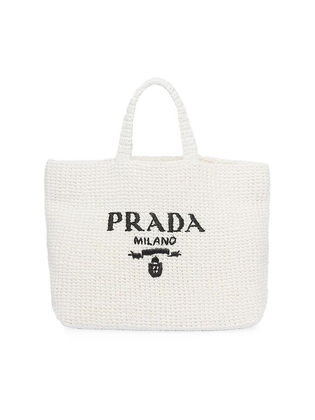 Womens Raffia Tote Bag Product Image