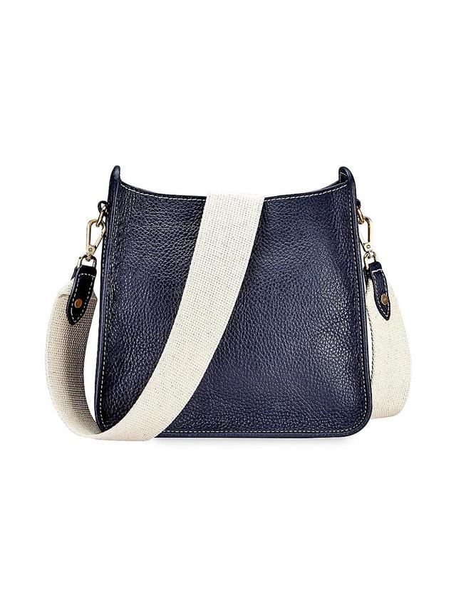 Womens Elle Leather Crossbody Bag Product Image