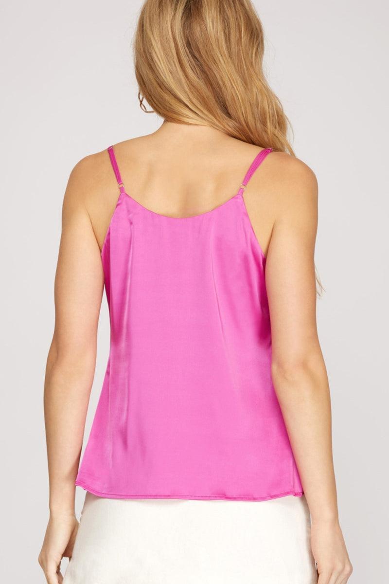 Satin Cami Tank Product Image