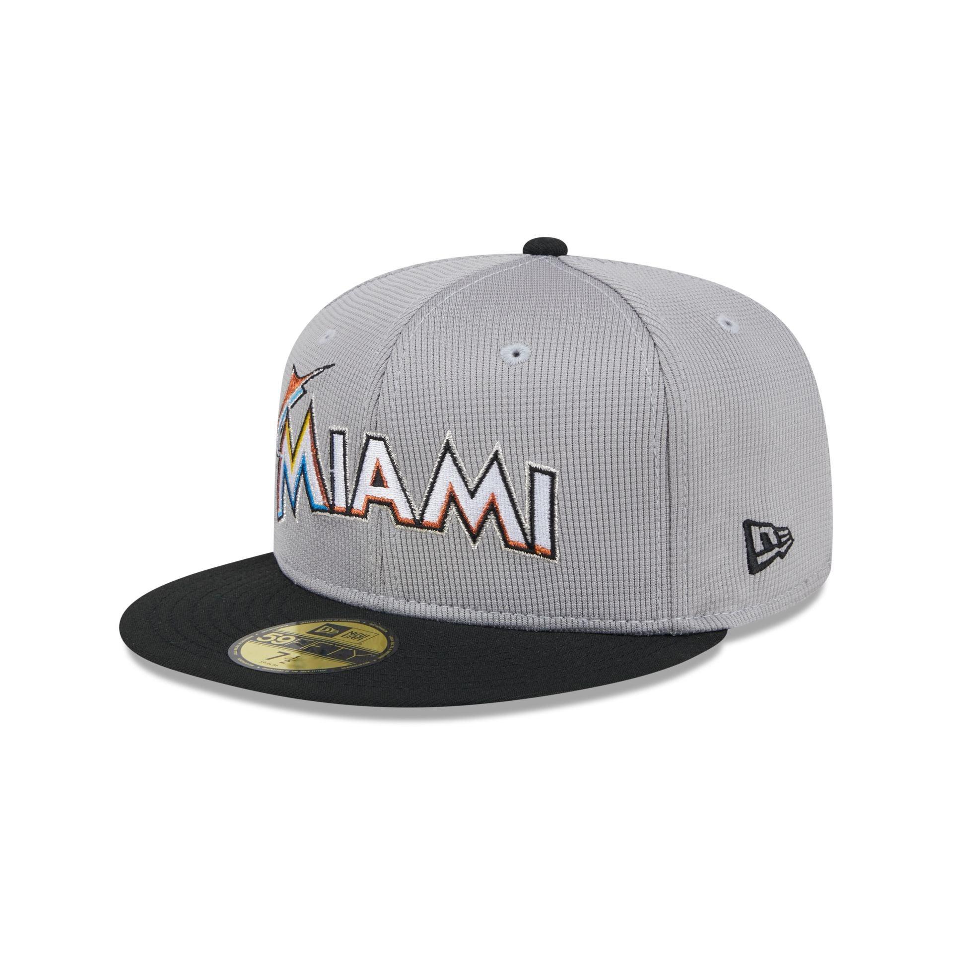 Miami Marlins Pivot Mesh 59FIFTY Fitted Hat Male Product Image