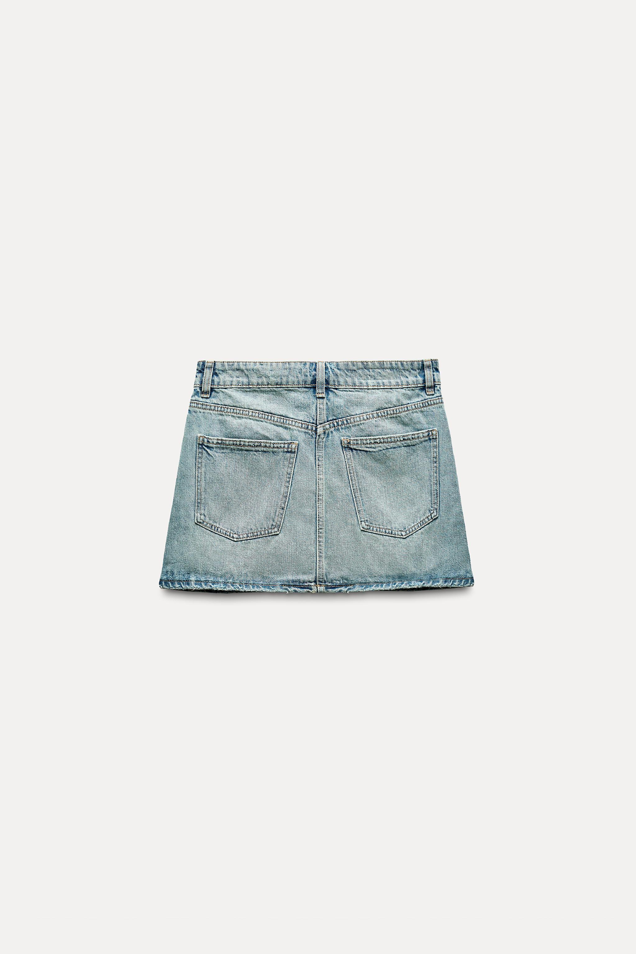 TRF DENIM MINI SKIRT Product Image