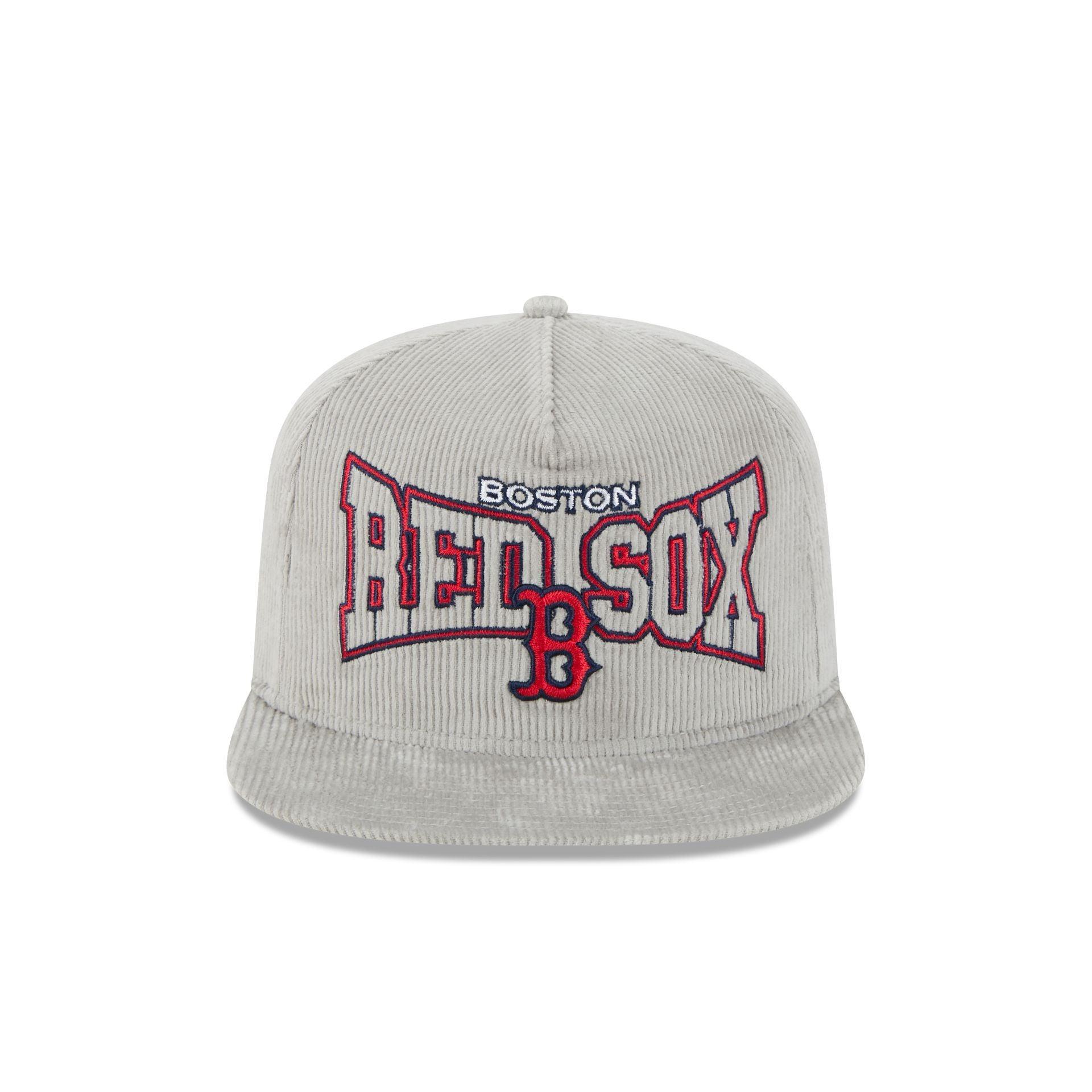 Boston Red Sox Gray Cord Golfer Hat Male Product Image