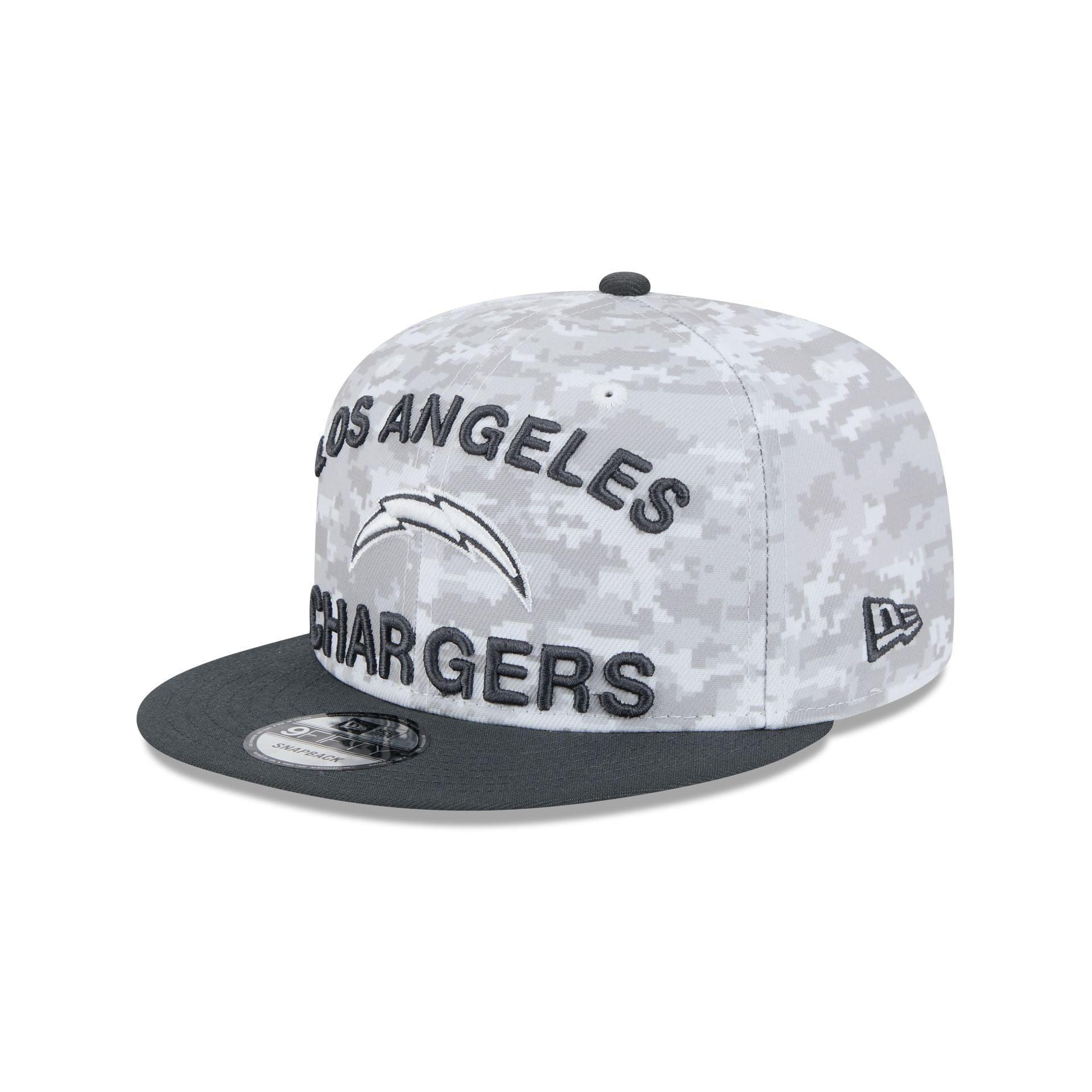 Los Angeles Chargers 2024 Salute to Service 9FIFTY Snapback Hat Male Product Image