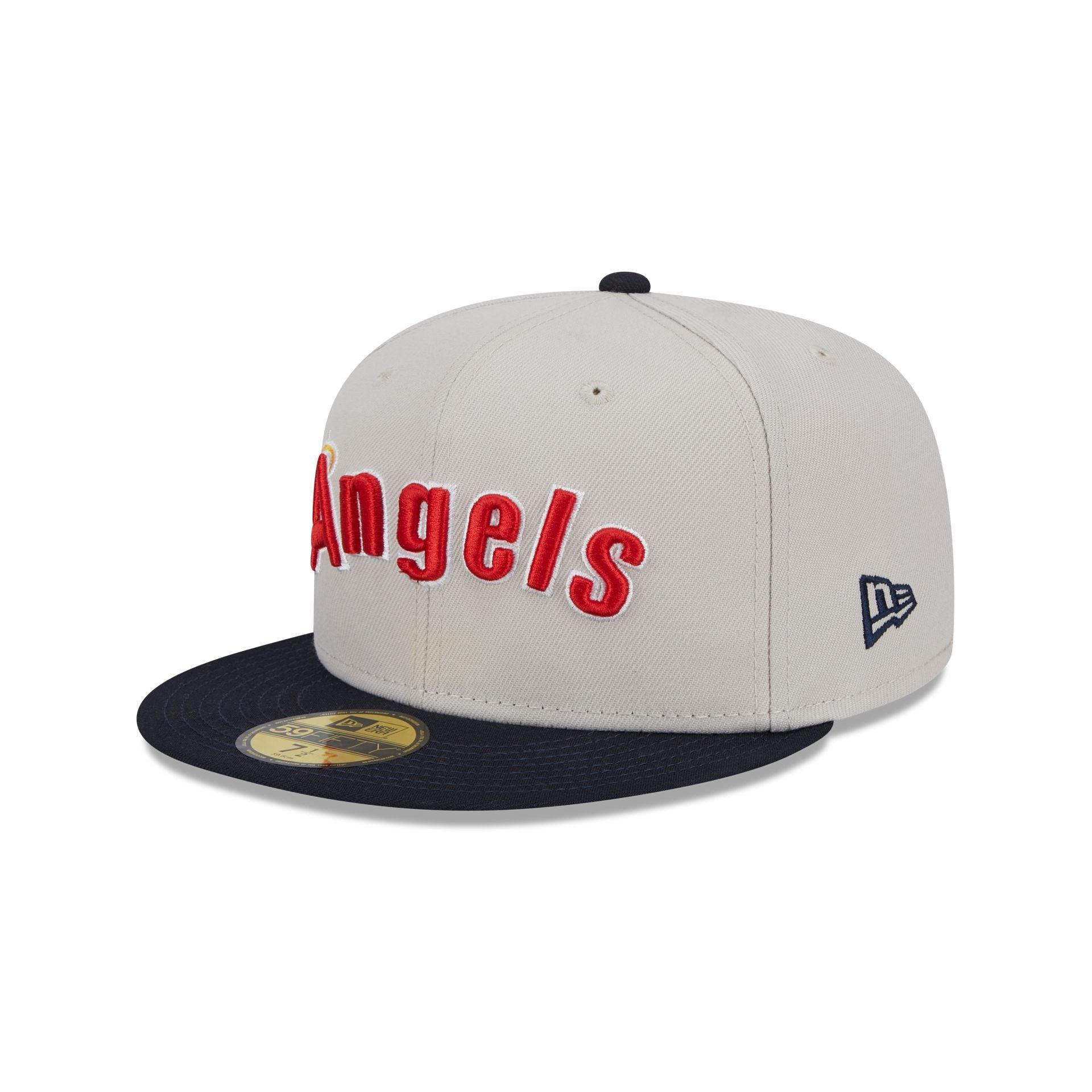 Los Angeles Angels Coop Logo Select 59FIFTY Fitted Hat Male Product Image