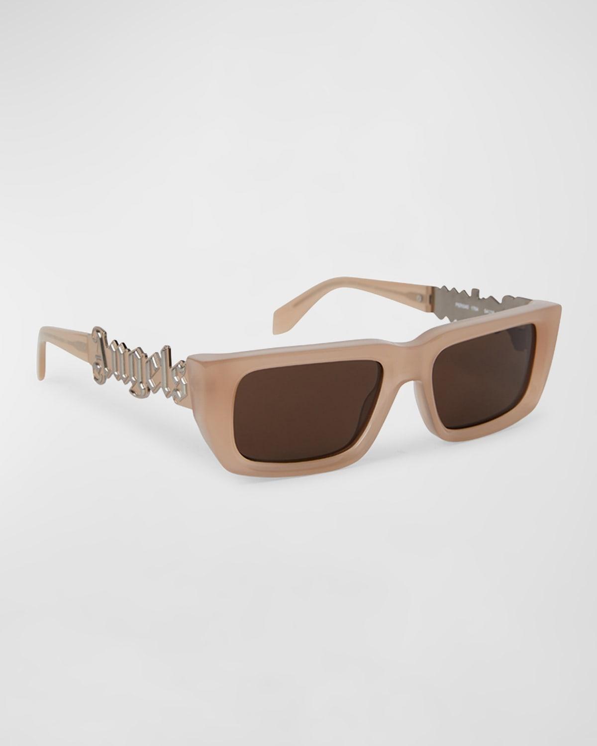 Mens Milford Acetate Rectangle Sunglasses Product Image