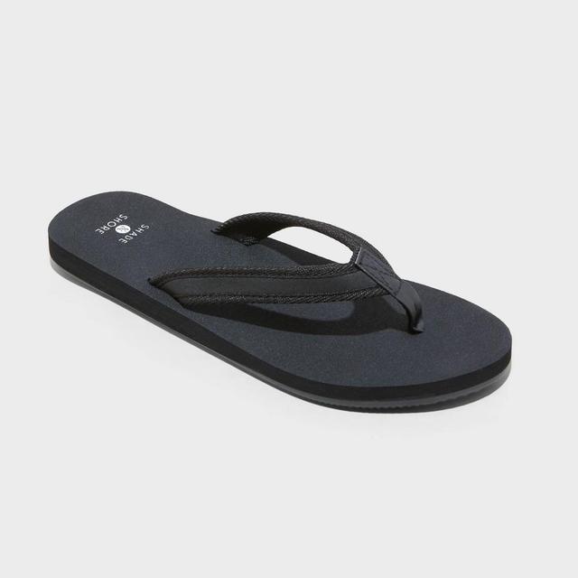 Womens Nona Thong Sandals - Shade & Shore Black 7 Product Image