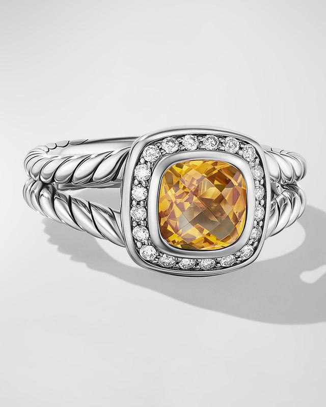 Womens Petite Albion Ring With Pav Diamonds Product Image