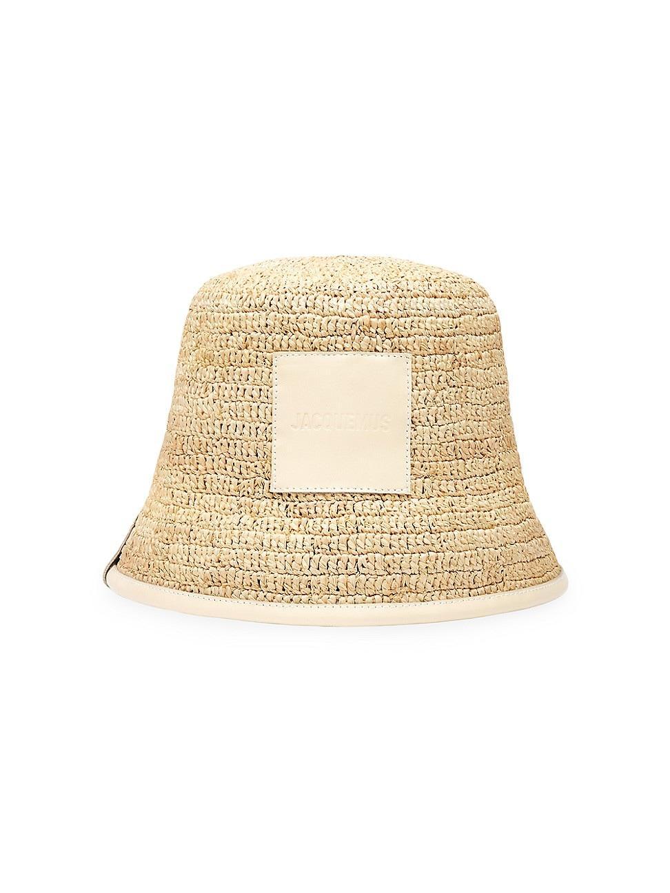 Mens Raffia Bucket Hat Product Image