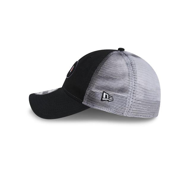 Los Angeles Dodgers Slick 9TWENTY Trucker Hat Male Product Image