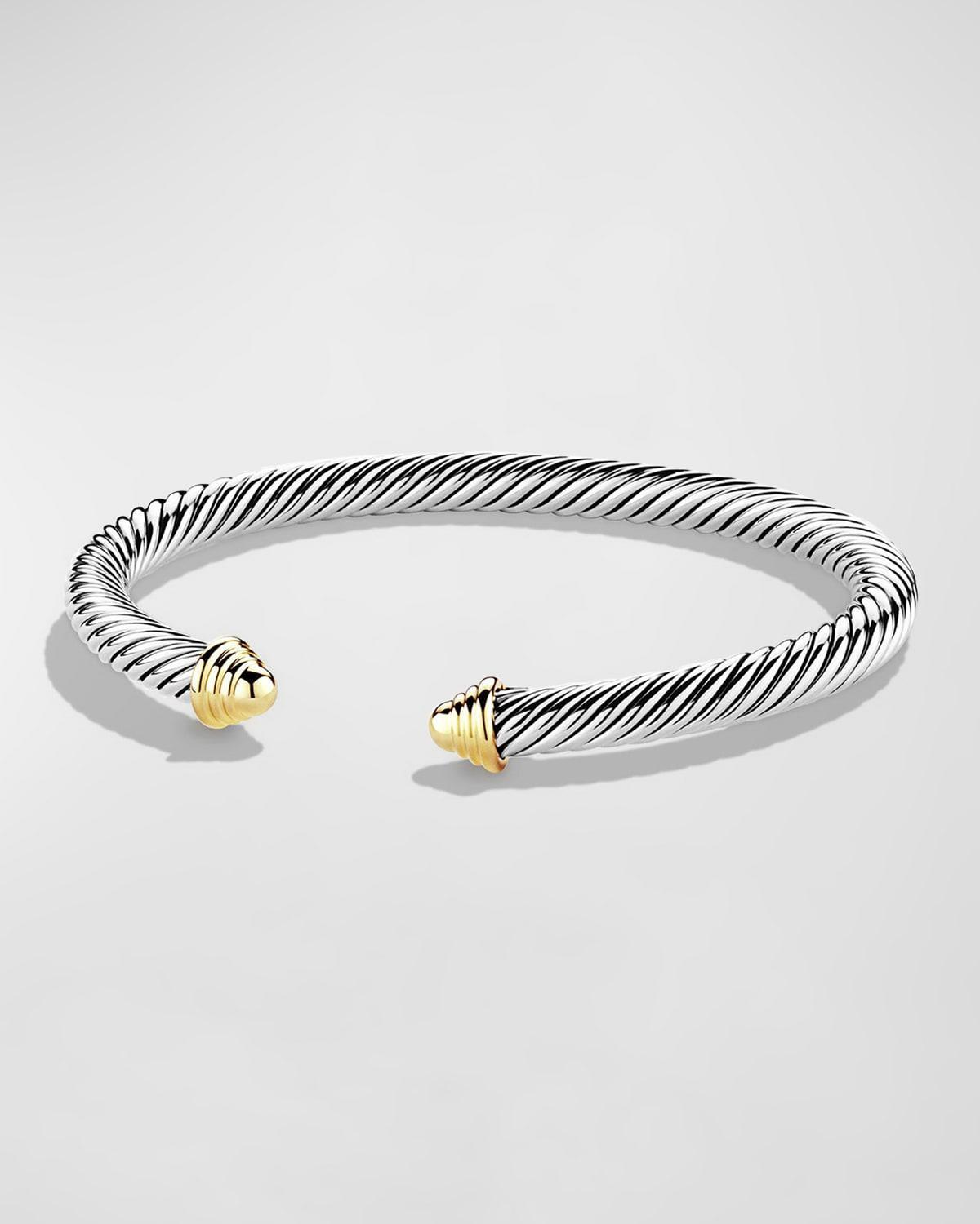 Womens Cable Classics Bracelet in Sterling Silver Product Image