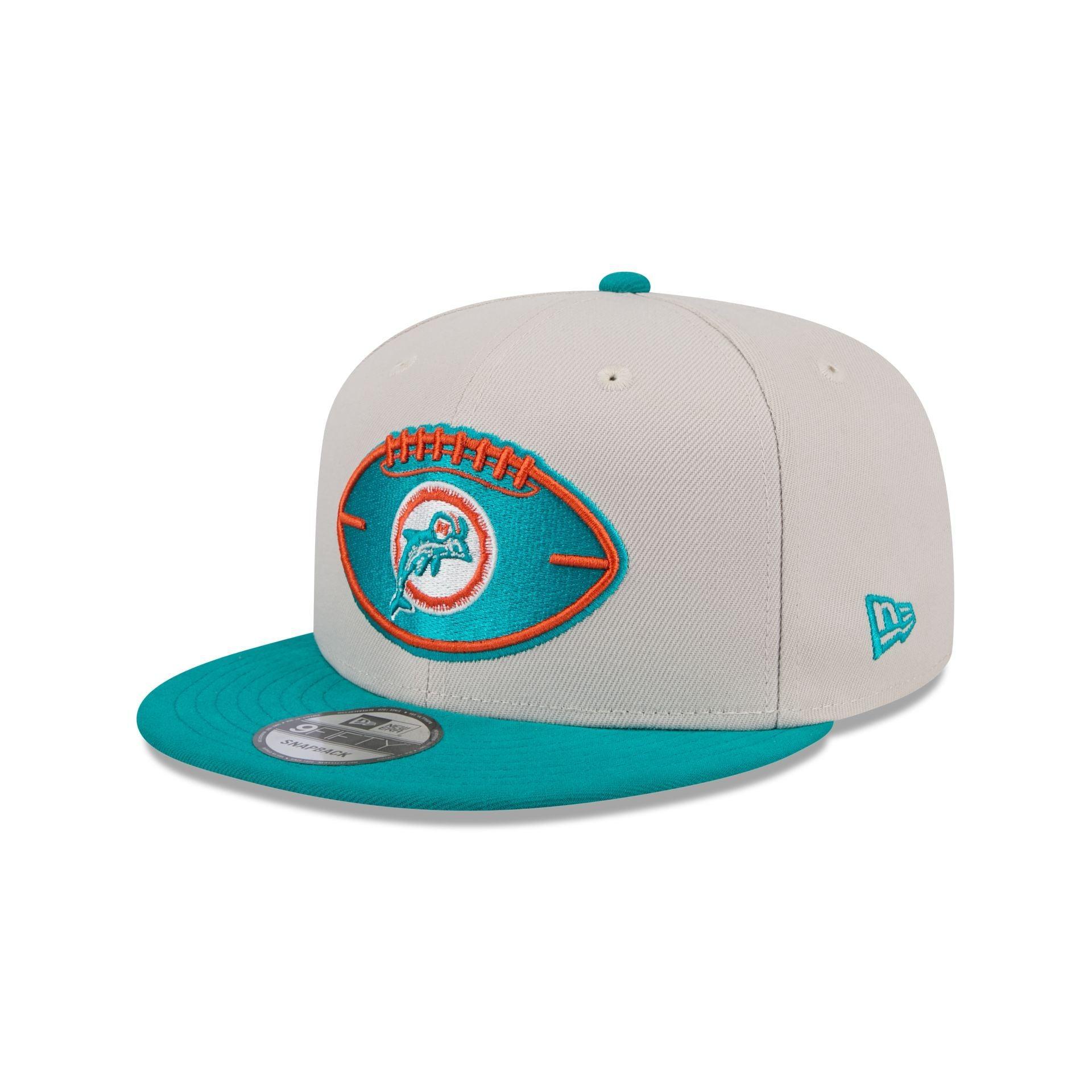 Miami Dolphins 2024 Historic Sideline 9FIFTY Snapback Hat Male Product Image