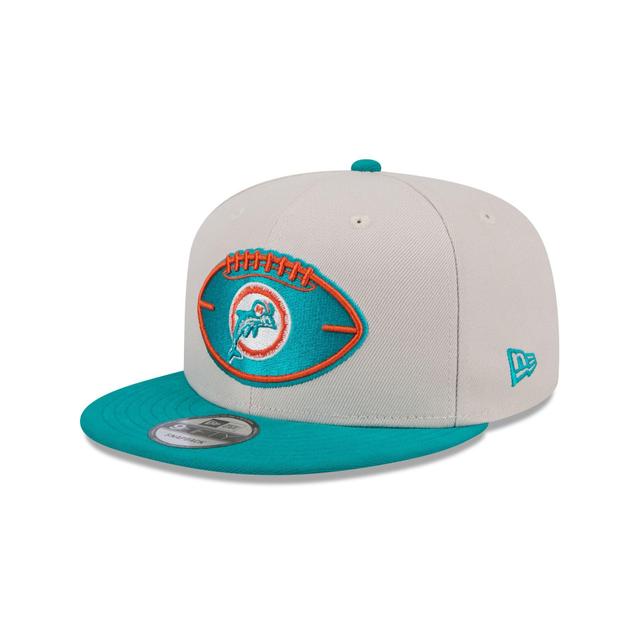 Miami Dolphins 2024 Historic Sideline 9FIFTY Snapback Hat Male Product Image