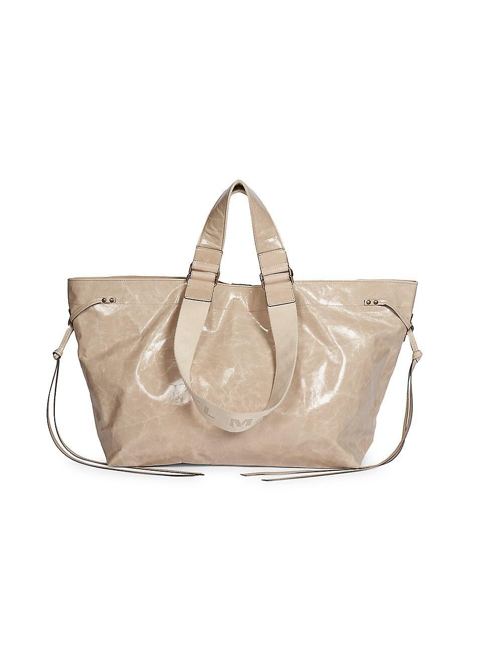 Womens Wardy Patent Leather Tote Bag Product Image