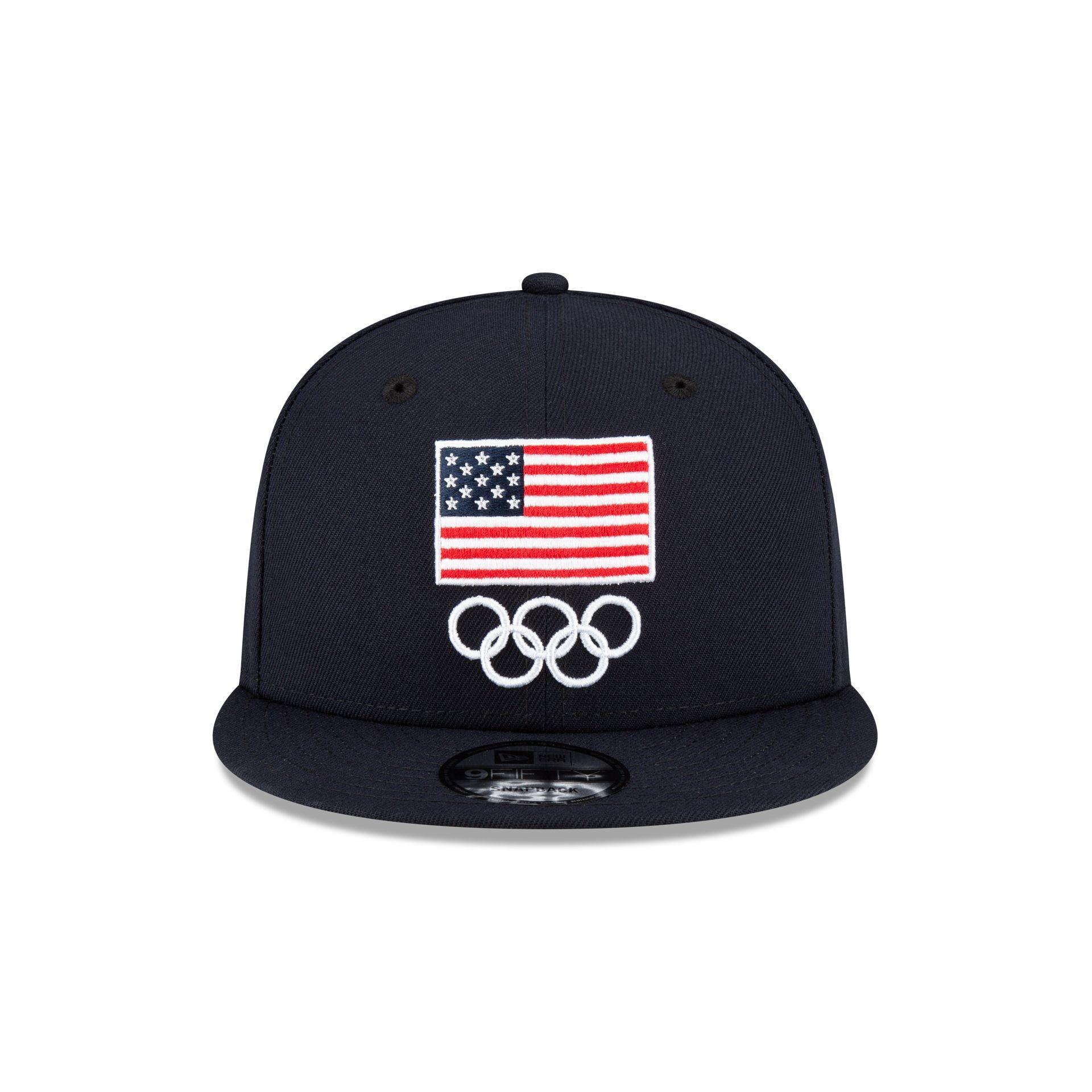 Team USA Fencing Navy 9FIFTY Snapback Hat Male Product Image