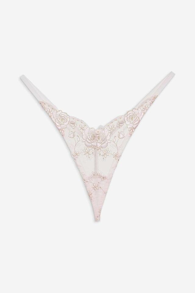 Maribel Thong Panty — Pink Product Image