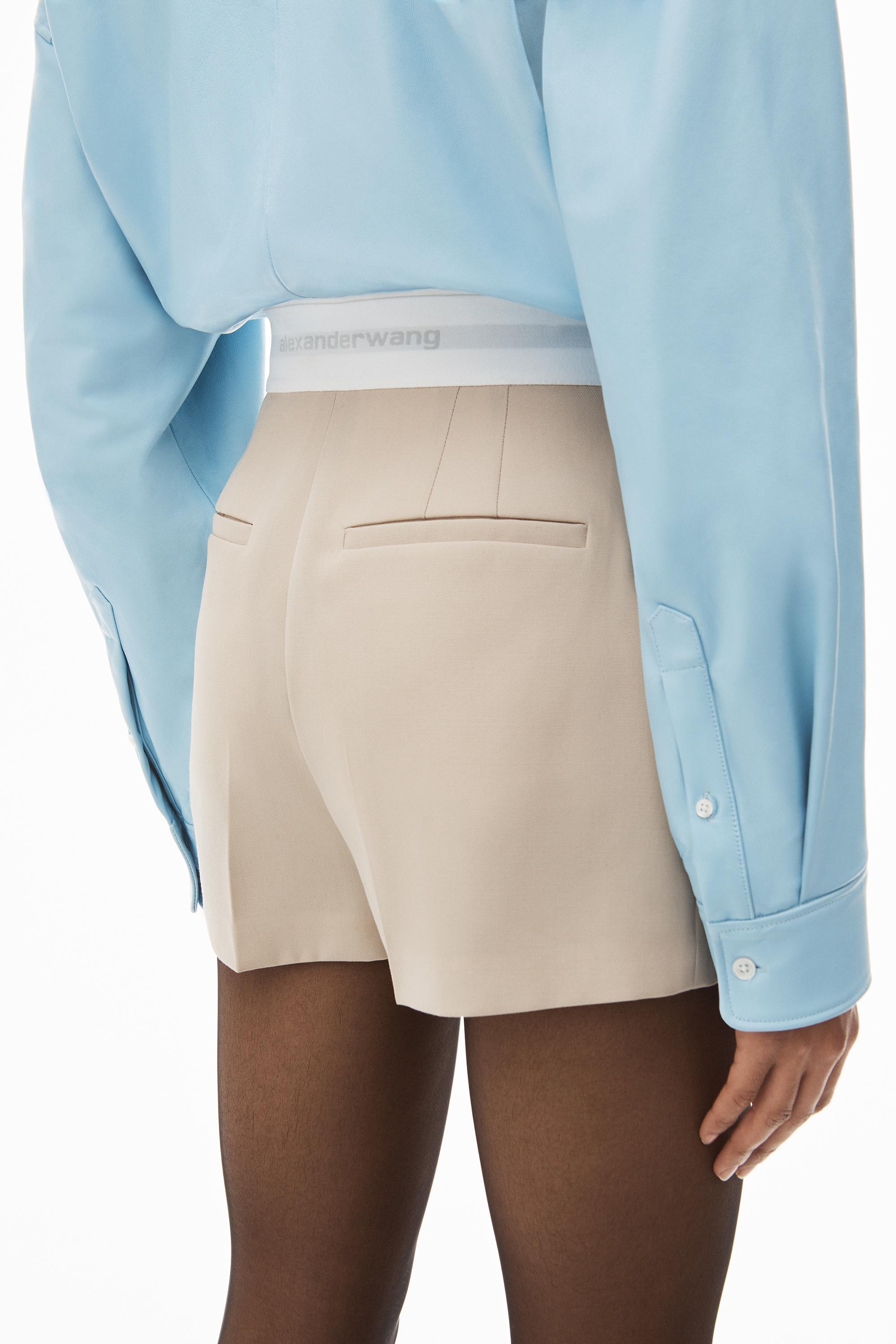 Pleated Shorts In Wool Tailoring Product Image