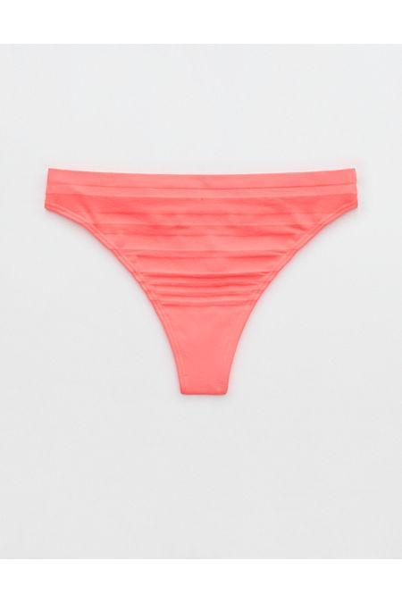 Superchill Seamless Stripe Thong Underwear Women's Product Image