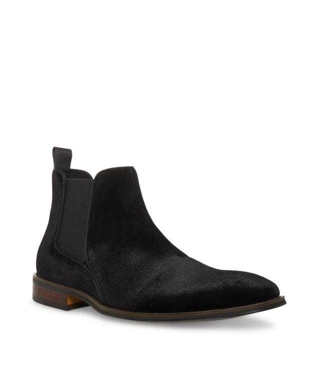 Steve Madden Mens Fayne Velvet Chelsea Boots Product Image