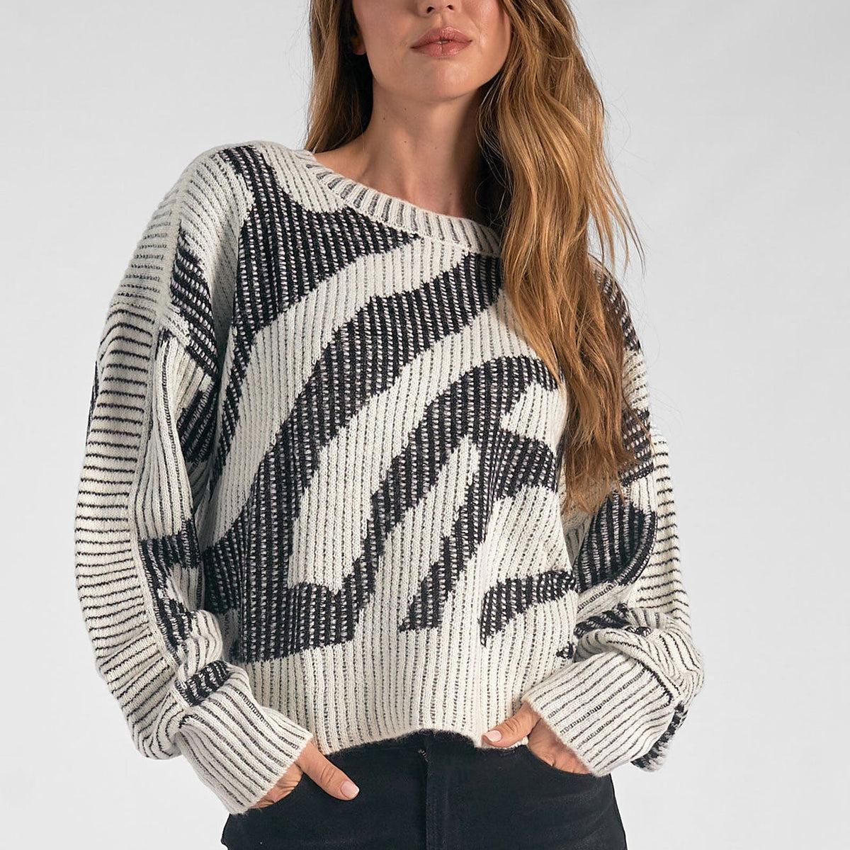 Sweater Crew Neck Printed Product Image