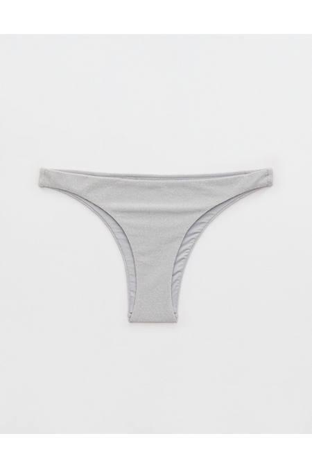 Aerie Sparkle Cheekiest Bikini Bottom Women's Product Image