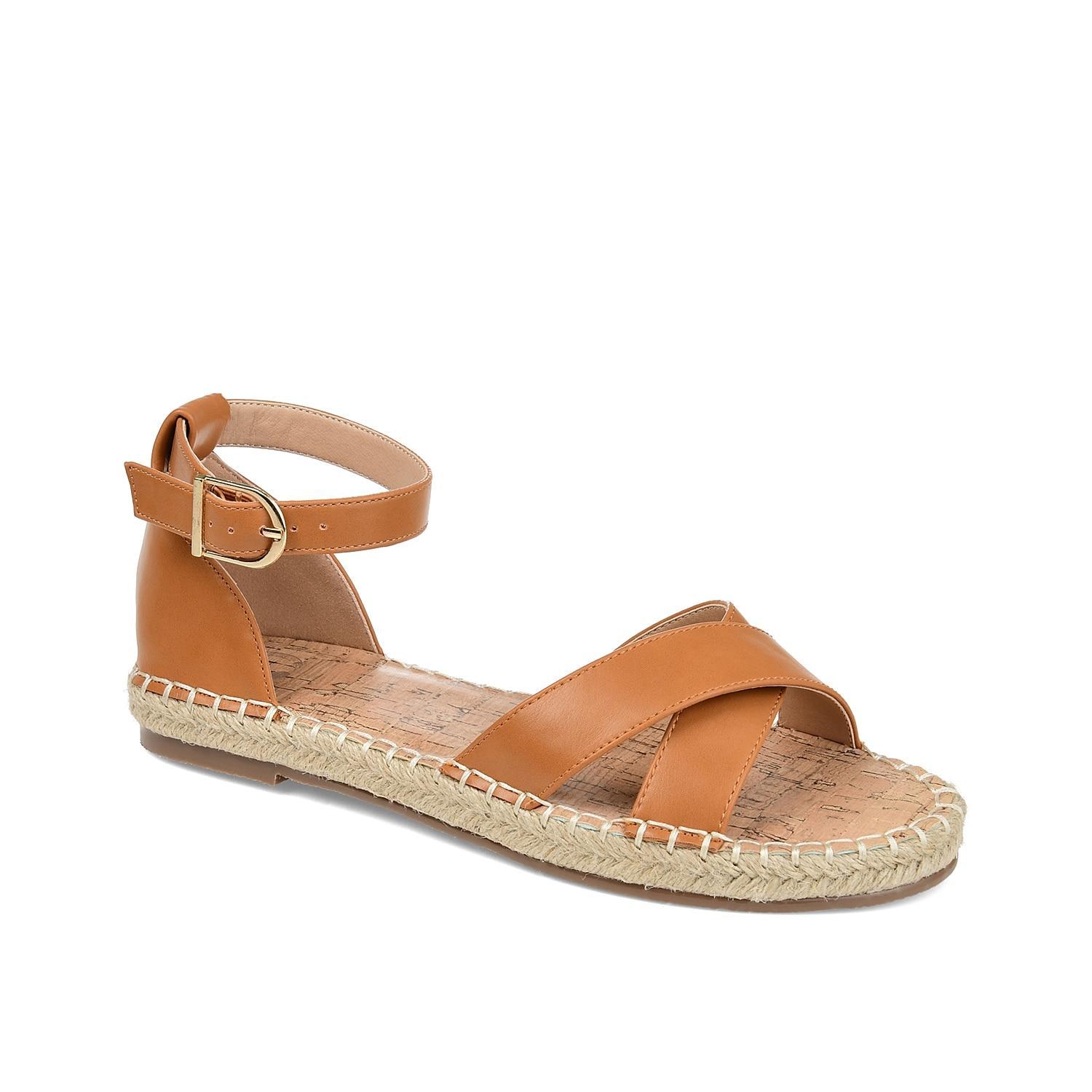 Journee Collection Lyddia Espadrille Sandal | Womens | | | Sandals | Ankle Strap | Espadrille | Flat Product Image