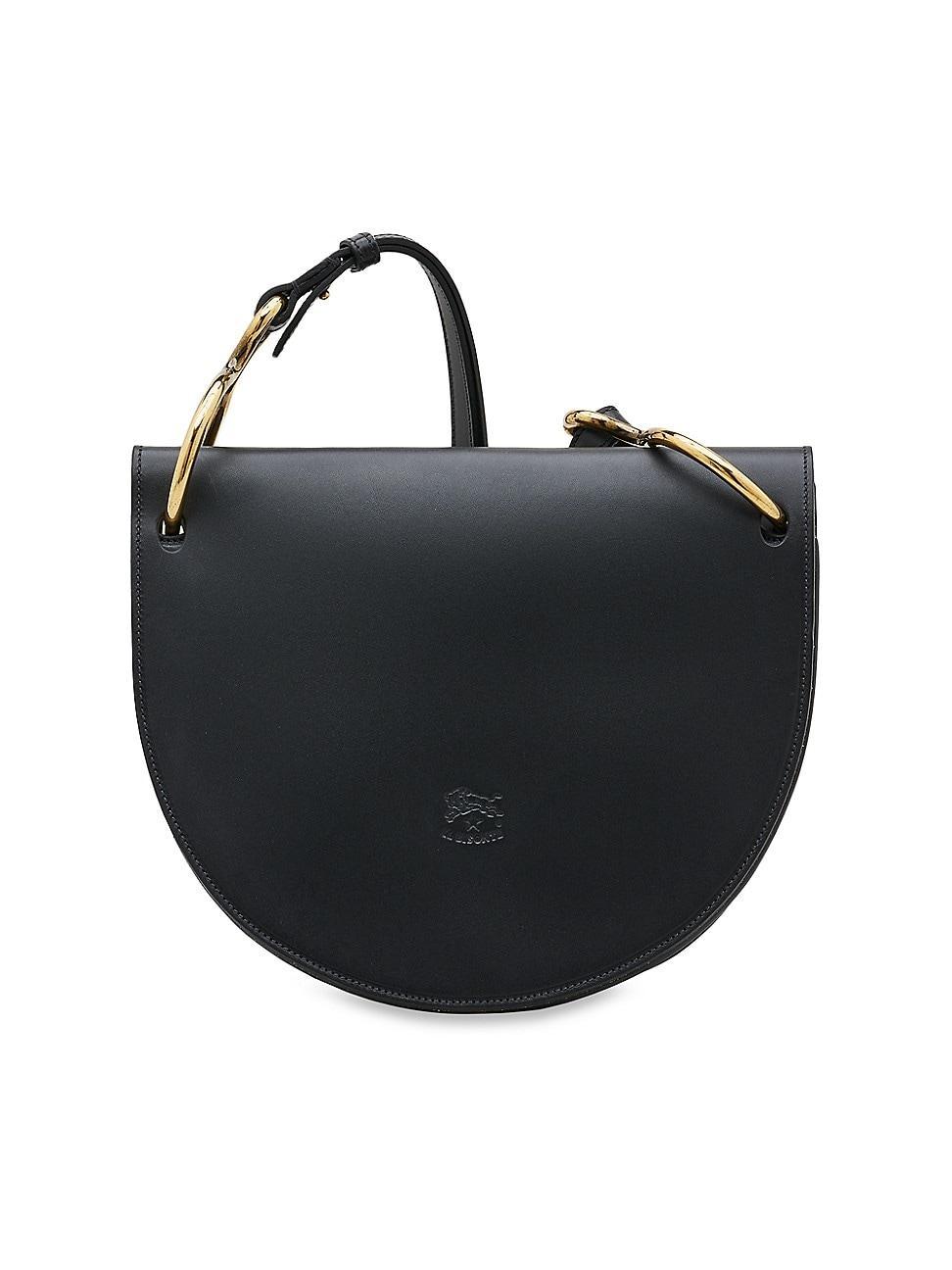 Consuelo Brushed Leather Flap Shoulder Bag Product Image