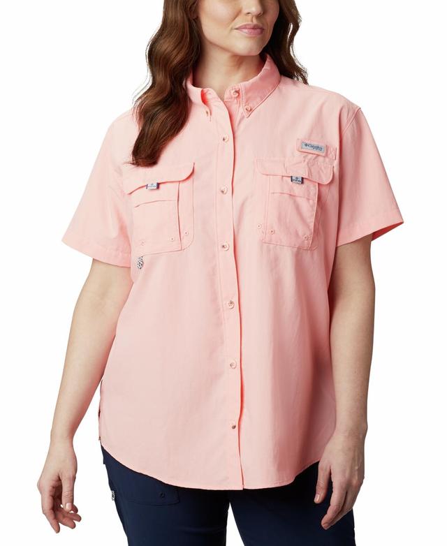 Columbia Women s PFG Bahama Short Sleeve Shirt - Plus Size- Product Image