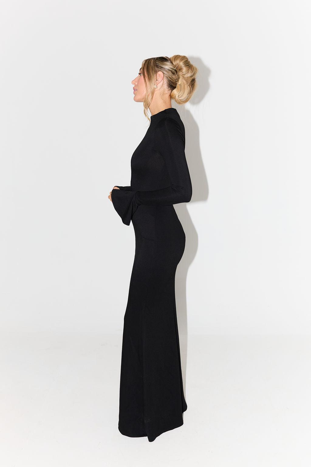 The Ultimate Muse Knitted Long Sleeve Maxi Dress Product Image