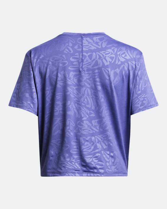 Women's UA Vanish Energy Emboss Crop Short Sleeve Product Image