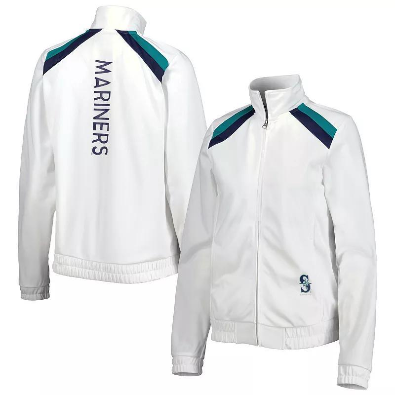 Womens G-III 4Her by Carl Banks Seattle Mariners Red Flag Full-Zip Track Jacket Product Image