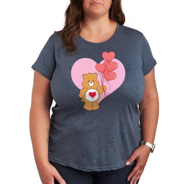 Plus Care Bears Tenderheart Bear Graphic Tee, Womens White Product Image