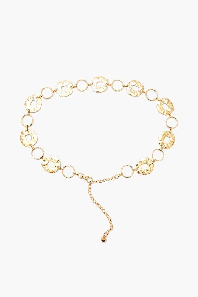 Hammered Rolo Chain Belt | Forever 21 Product Image