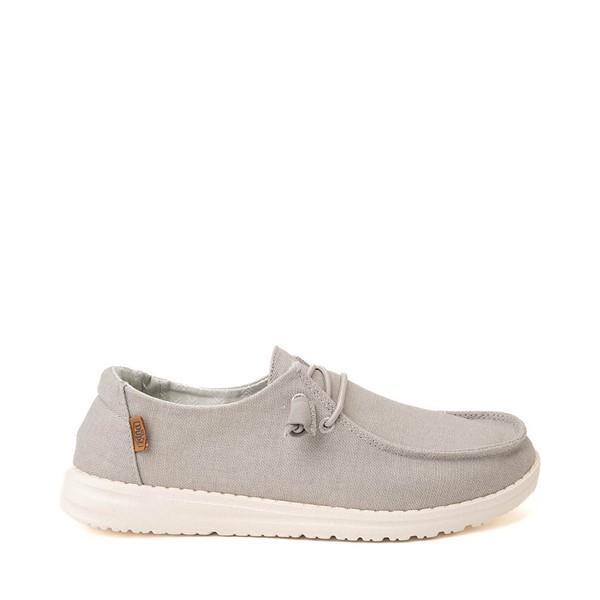 Hey Dude Wendy Chambray (Light Grey 1) Women's Shoes Product Image