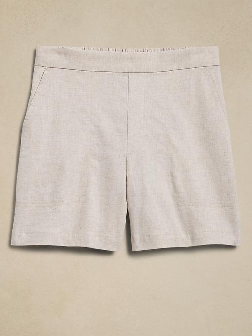 Linen-Blend Short Product Image