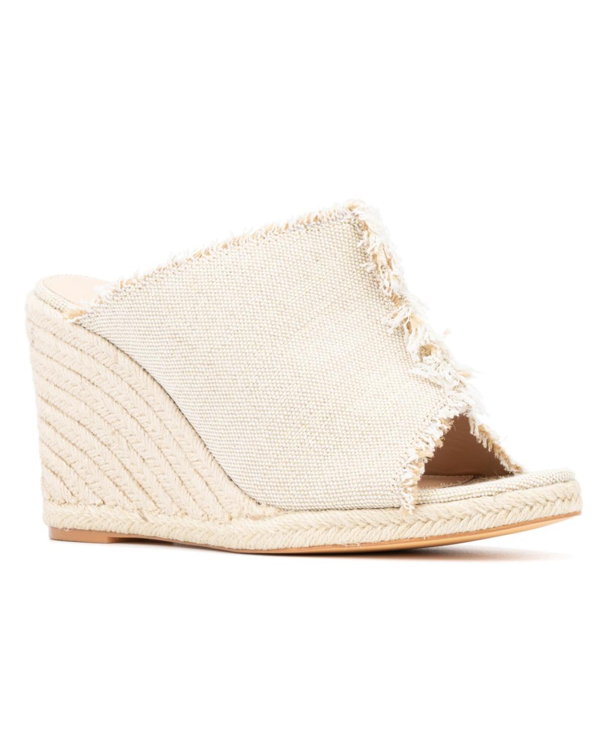 Womens Estella Wide Width Wedge Sandals Product Image