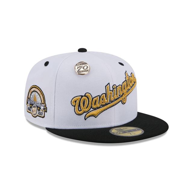 Washington Nationals 70th Anniversary 59FIFTY Fitted Hat Male Product Image