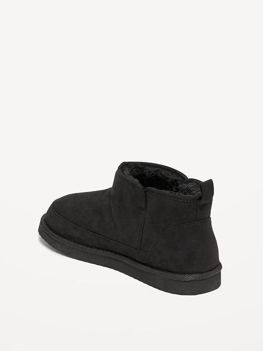 Faux Fur-Lined Booties Product Image