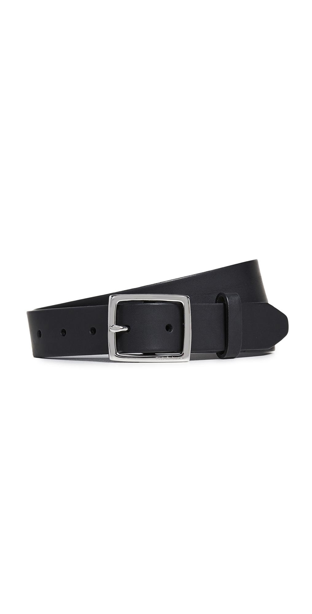 rag & bone Boyfriend Leather Belt Product Image