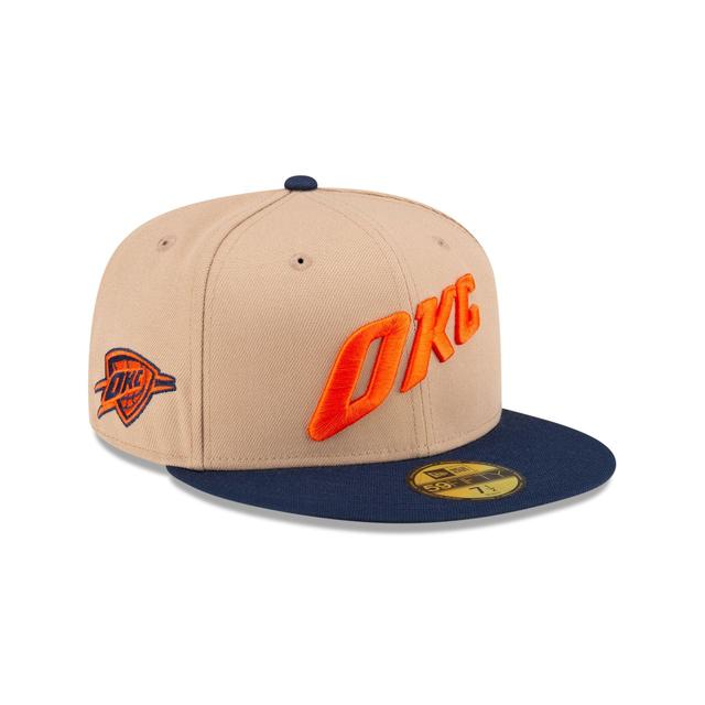 Oklahoma City Thunder 2023 City Edition Alt 2 59FIFTY Fitted Hat Male Product Image