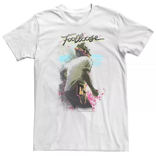 Big & Tall Footloose Neon Poster Title Graphic Tee, Mens Product Image