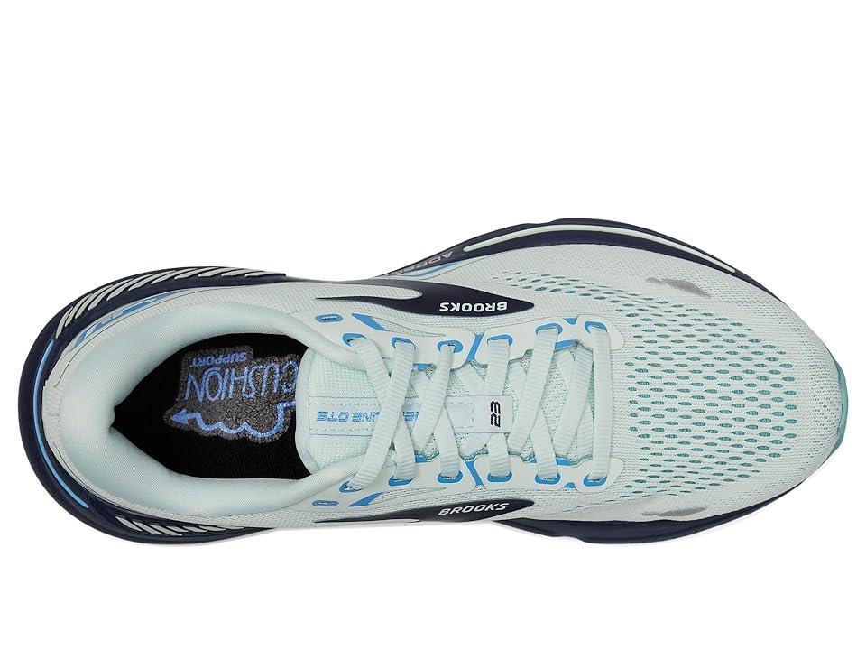 Brooks Women's Adrenaline GTS 23 (Blue Glass/Nile Blue/Marina) Women's Shoes Product Image