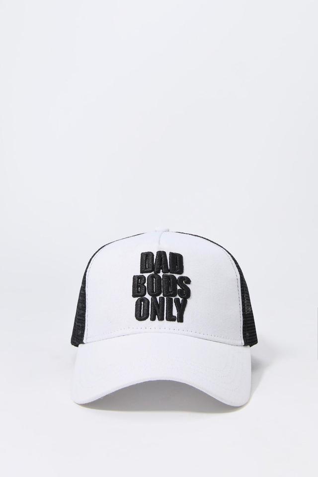 Dad Bods Only Embroidered Trucker Hat Male Product Image